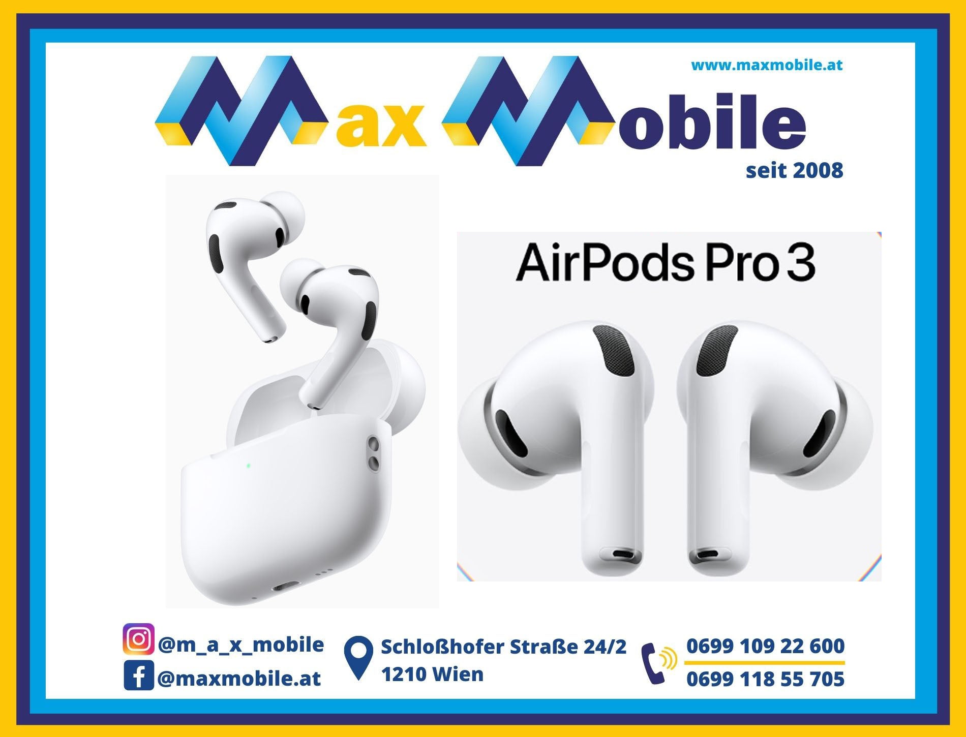 Apple AirPods Pro 3 – Max Mobile