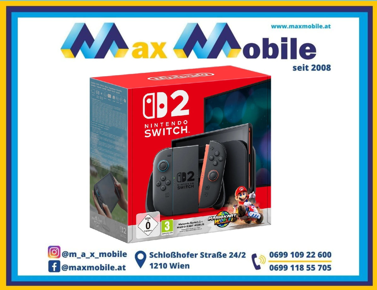 Nintendo Switch 2 + Mario Kart World